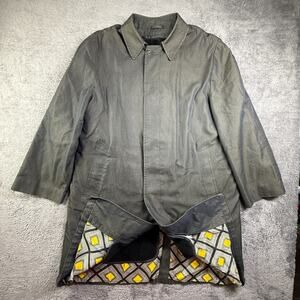 Vintage 1970s Forecaster Sten Collar Coat w/ Liner Mens 38 Shedrain Portland OR